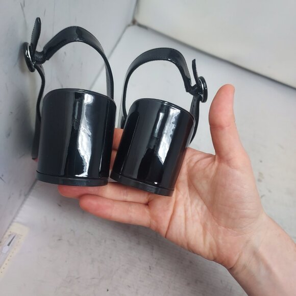 Christian Louboutin So Jane Patent Black Slingback Pump Shoe - Picture 9 of 10